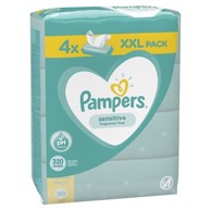 PAMPERS Vlažne maramice, Sensitive, 4 pakiranja, 320 kom