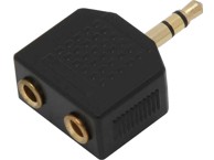 BLOW Audio razdjelnik Jack 3,5 mm na 2 x Jack 3,5 mm, pozlaćeni