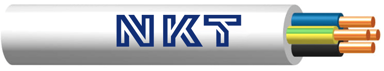 BANKTECH YDY 4 x 10 žuto-zeleni kabel 450/750 V /bubanj