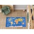 VITAUS Plavi periv dječji tepih 100x160 cm Animal Atlas 