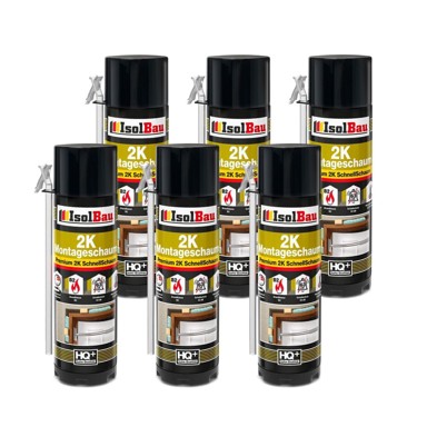 ISOLBAU Dvokomponentna montažna pjena Montageschaum 2K, 400 ml
