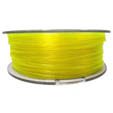 Filament za 3D printer, PET-G, 1.75 mm, 1 kg, prozirno žuti