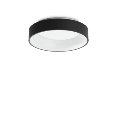 ID Ziggy IDEAL LUX Stropna svjetiljka ID307206, LED, PL, D045, crna