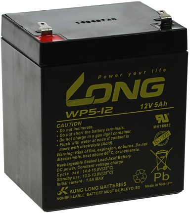 KUNGLONG Olovna baterija WP5-12