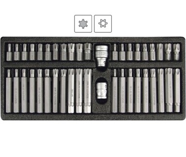 YATO Set Torx sigurnosnih ključeva YT-0420, 42 komada