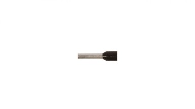 Izolirana završna čahura kabela TI 1,5 mm²/10 mm crno kalajisana TI1,5L10, 100 kom