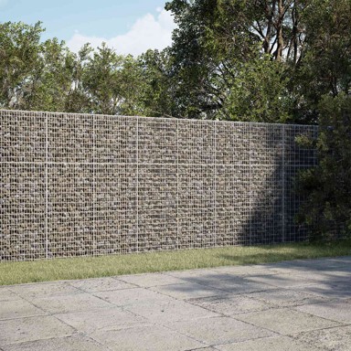 Gabion s žicom debljine 3,5 mm i mrežom 5x2,5 cm 200x10x150 cm