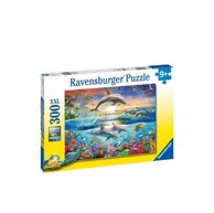 RAVENSBURGER Puzzle Dolphin Paradise, 300 kom