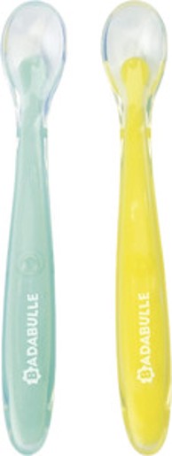 BADABULLE Silikonske žlice B005413, 2 komada