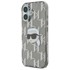 KARL LAGERFELD Tvrda futrola Karl Head galvanizirana futrola za Apple iPhone 16