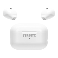 STREETZ Slušalice TWS-114, Mini, mikrofon, Bluetooth 5.0, TWS, bijele