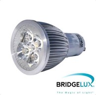 X-LIGHT LED žarulja GU10 Bridgelux, 5×1W, 60°, dimabilna, toplo bijela
