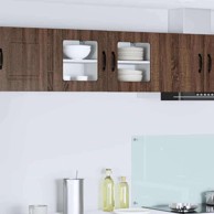 Zidni kuhinjski ormarić s policom 40x31x40 cm, hrast, smeđi  