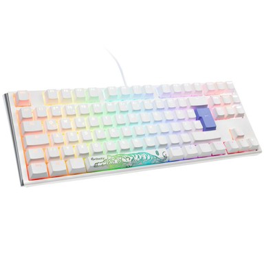 DUCKY Tipkovnica One 3 Classic Pure White TKL Gaming, RGB LED - MX-Clear DKON2187ST-WDEPDPWWWSC1