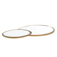 LIGHT & LIVING Metalni ukrasni pladanj Dalena