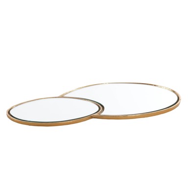 LIGHT & LIVING Metalni ukrasni pladanj Dalena