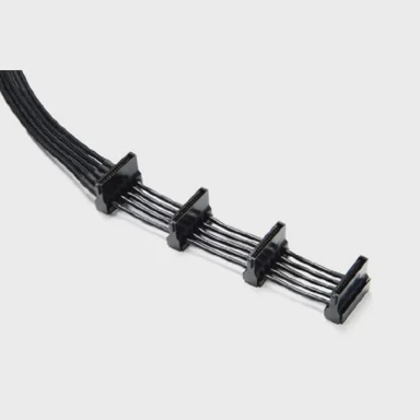 BE QUIET! kabel 4x S-ATA 42 cm, crna