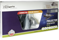 VOGELS Nosač projektora za strop EPC 6545 srebrni 76mm