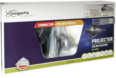VOGELS Nosač projektora za strop EPC 6545 srebrni 76mm