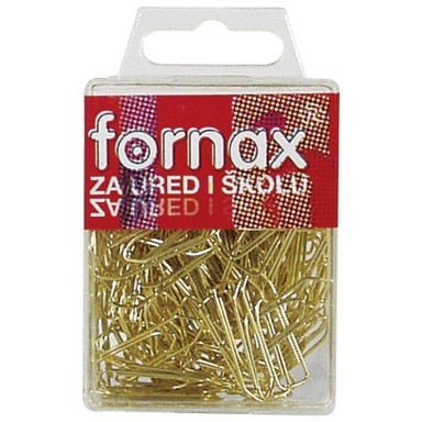 FORNAX Ručne spajalice mesing br. 2 BC-37, blister