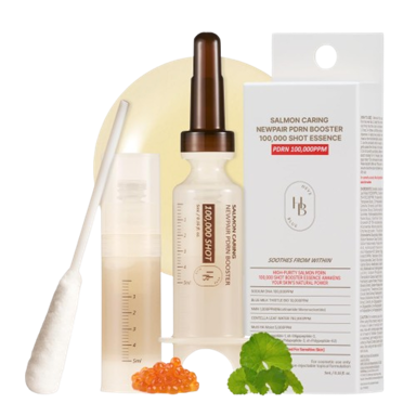 HEVEBLUE Serum Salmon Caring Centella New Pair PDRN Booster 100000 Shot 1kom