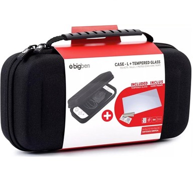 BIGBEN Torbica i zaštitno staklo za Nintendo Switch/OLED/Lite