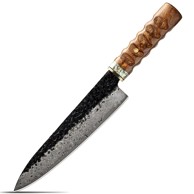 Damaskasti kuhinjski nož Ke-37347 Chef Kp37347, smeđi