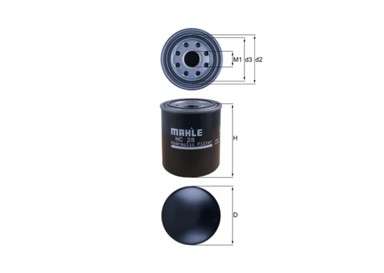 MAHLE Filter hidraulike HC28