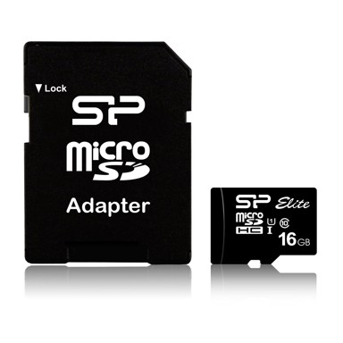 SILICON POWER MicroSDHC kartica Elite, 16 GB, Class 10 UHS-I