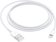 APPLE Kabel za punjenje i prijenos podataka USB-A - Lightning, M/M, 1 m, bijela (MXLY2ZM/A)