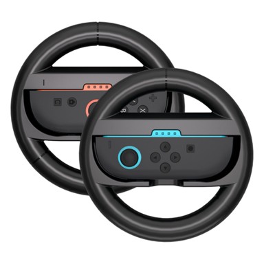 Trkaći volan za Nintendo Switch 2 Joy-Con kontroler 2x, crna
