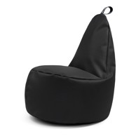 SO SOFT? Crna vreća za sjedenje od imitacije kože Lull L 