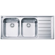 FRANKE Sudoper NEX 621-D, 116x51 cm, dubine 20 cm, inox, srebrna