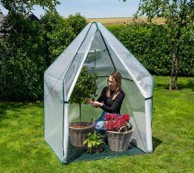 WESTMANN Staklenik Chili, bijeli, 120 x 120 x 180 cm