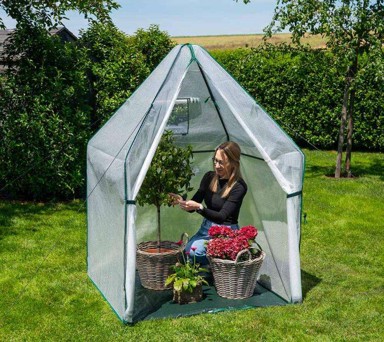 WESTMANN Staklenik Chili, bijeli, 120 x 120 x 180 cm