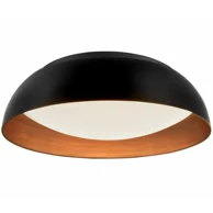 NOVA LUCE Plafonska  svjetiljka Landon NL86008, LED 41 W, 3000 K, 3603 lm, dimabilna, IP20, crna i bakrena