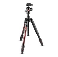 MANFROTTO Befree Advanced Twist aluminijski stativ s kuglom (crveni) (MKBFRTA4RD-BH)
