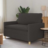 Sofa 126x81x87,5 cm, tamnosiva