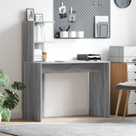 Radni stol MDF, sivi
