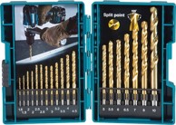MAKITA 19-delni set HSS-TiN svrdla za metal D-67527