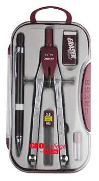 ARISTO Komplet sa šestarom, 5-dijelni