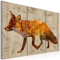 Slika Fox in the Wood 90x60