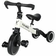 TRIKE FIX Sklopivi multifunkcionalni tricikl Mini 3u1, bijeli