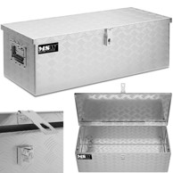 MSW aluminijska transportna kutija za alat s mogućnošću zaključavanja, 48 l, 76x35x25,5 cm