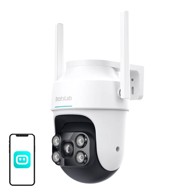 BOTSLAB Sigurnosna kamera PT W312 4MP, vanjska, WiFi, 360°, 5G