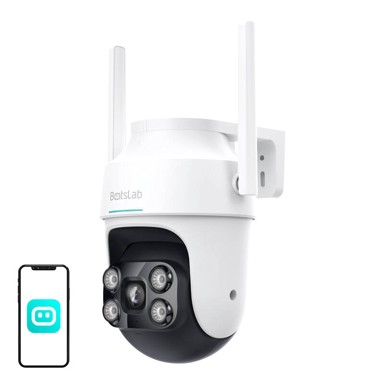 BOTSLAB Sigurnosna kamera PT W312 4MP, vanjska, WiFi, 360°, 5G