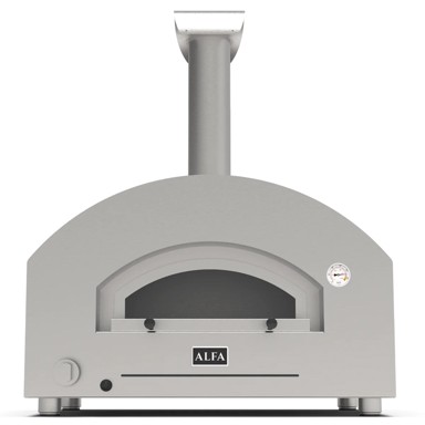 ALFA FORNI Pećnica za pizzu Futuro 2 Pizze Hybrid, crna