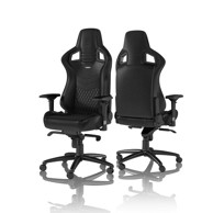 NOBLECHAIRS Gaming stolica EPIC ECHTLEDER, crna, NBL-RL-BLA-001