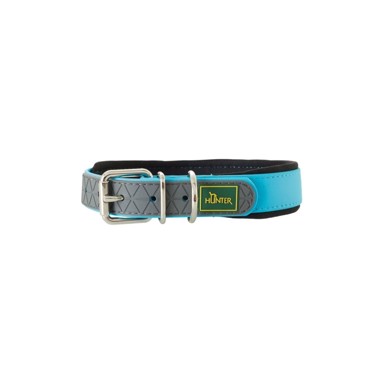 HUNTER Ogrlica za pse Convenience Comfort 55, tirkizna
