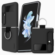 NILLKIN Maska CamShield Silky za Samsung Galaxy Z Flip 4, crna